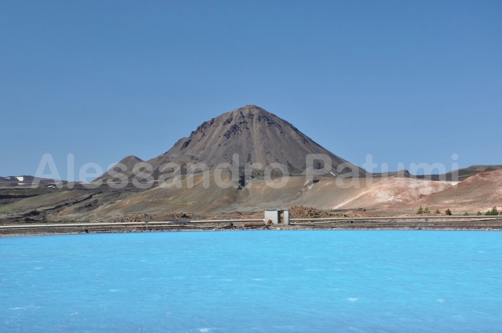 A termal pond, north-east of Iceland