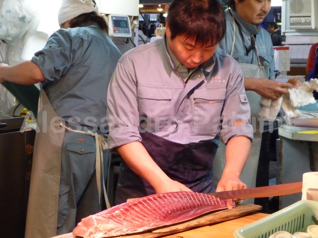Tsukiji fish market, Tokyo