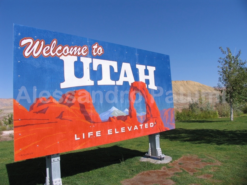 Utah arch national parks, USA
