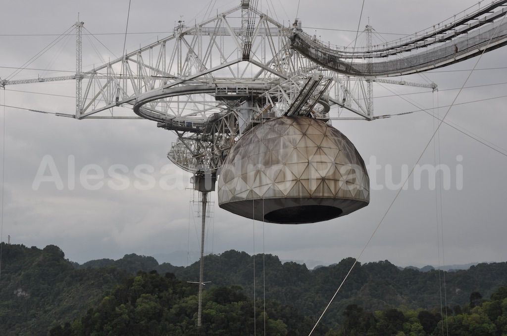 Arecibo observatory (now collapsed), Puertorico USA