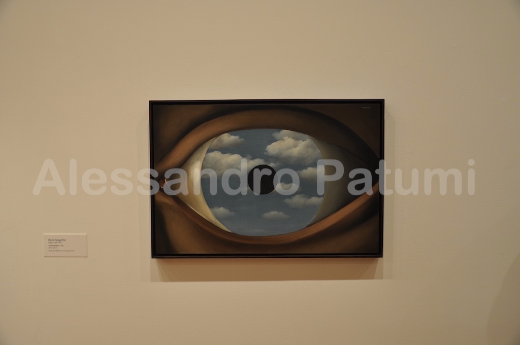 The False Mirror, Magritte: MOMA, New York, USA