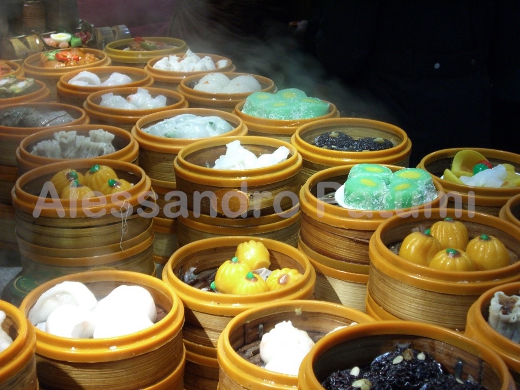 Colorful food in China